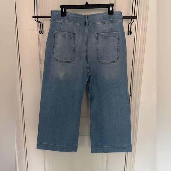 Maeve The Curvy Colette Crop Wide-Leg Jeans size 32p - Picture 6 of 11